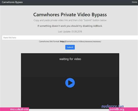 camwhores how to see private videos